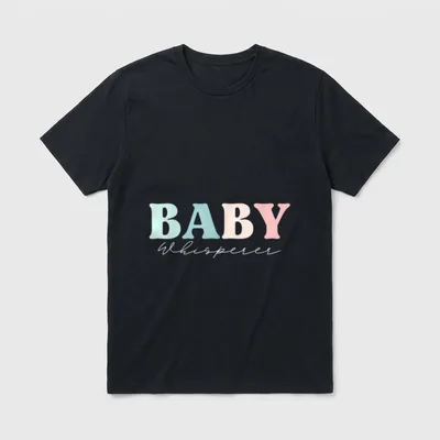 Baby Whisperer NICU Nurse Daycare Teacher T-Shirt – Classic T-Shirt in Black