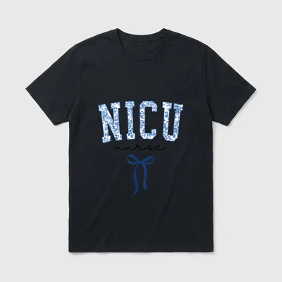 NICU Nurse Neonatal ICU Infant Specialist T-Shirt – Classic T-Shirt in Black
