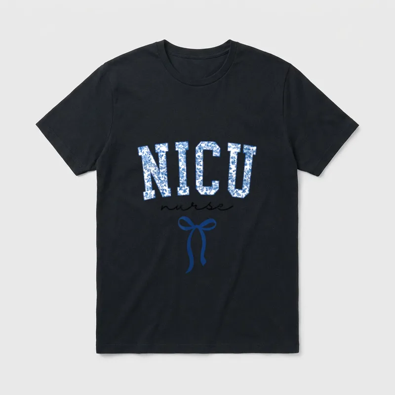 NICU Nurse Neonatal ICU Infant Specialist T-Shirt – Classic T-Shirt in Black