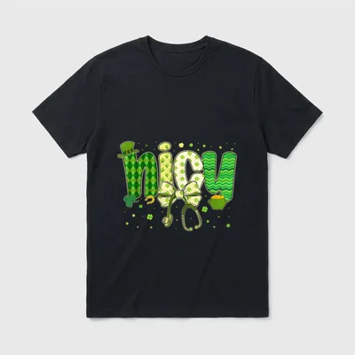 St NICU Nurse Neonatal Coquette Patrick T-Shirt – Classic T-Shirt in Black