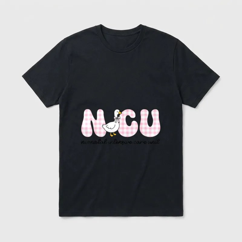 Goose NICU Nurse Neonatal Intensive Care T-Shirt – Classic T-Shirt in Black