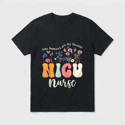 Nicu Nurse Funny Neonatal Intensive Care T-Shirt – Classic T-Shirt in Black