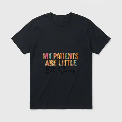 Parents Are Lil But Strong NICU T-Shirt – Classic T-Shirt in Black