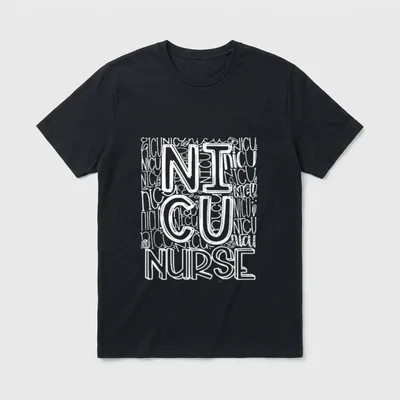 NICU Nurse Night Shift T-Shirt – Classic T-Shirt in Black