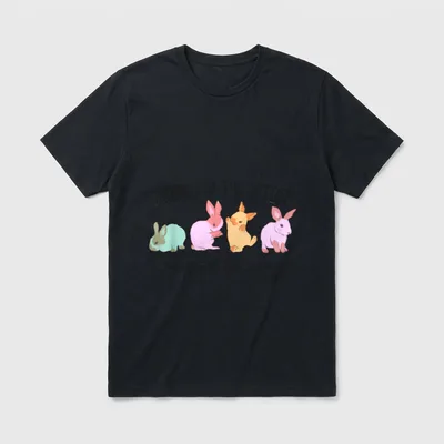 NICU Nurse Easter T-Shirt – CARING FOR THE CUTEST snuggle bunnies NICU – Classic T-Shirt in Black