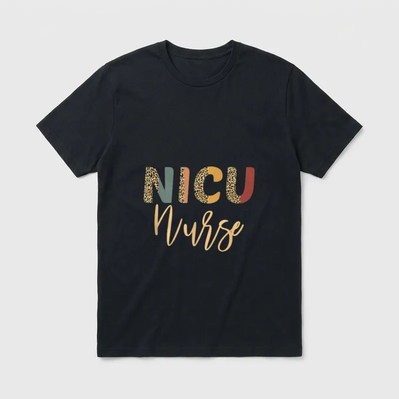 Nicu Nurse Appreciation Healthcare Worker RN T-Shirt – Classic T-Shirt in Black