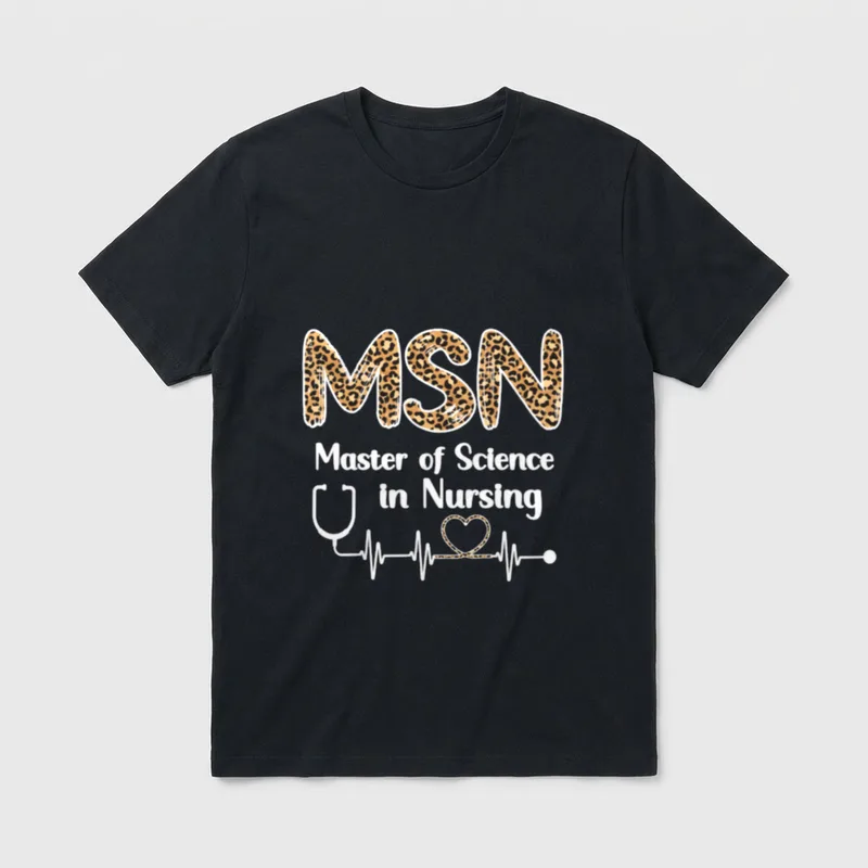 Master of Science in Nursing Student T-Shirt – Classic T-Shirt in Black