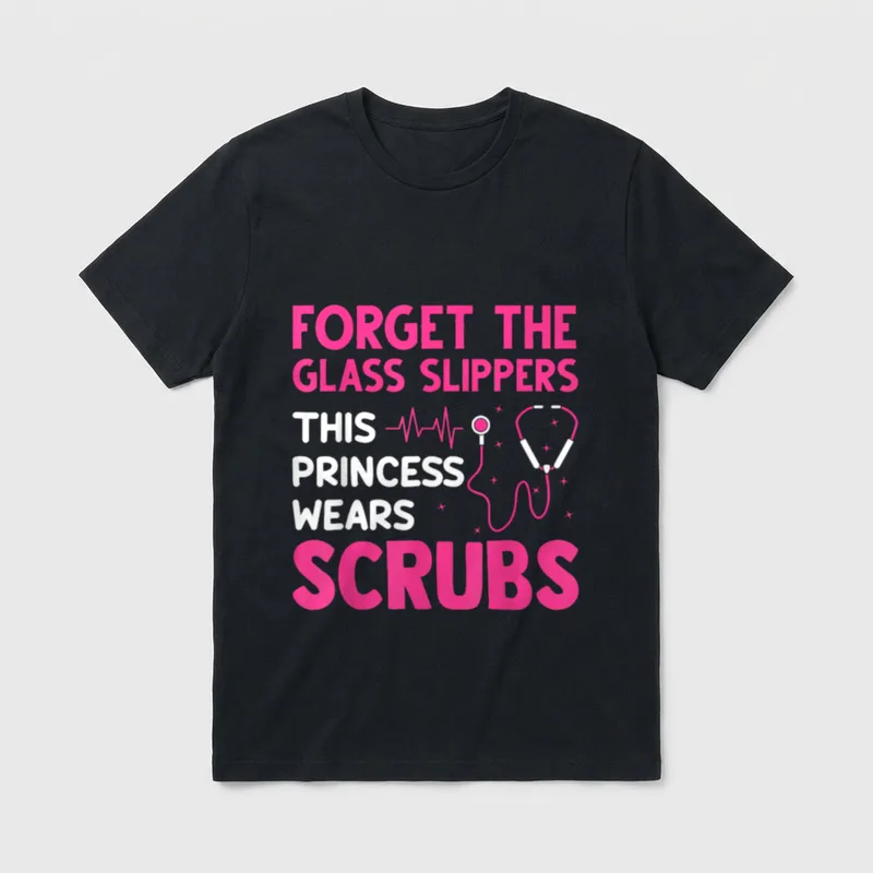 Best Nurse Lady Nursing Accessories Stuff T-Shirt – Classic T-Shirt in Black