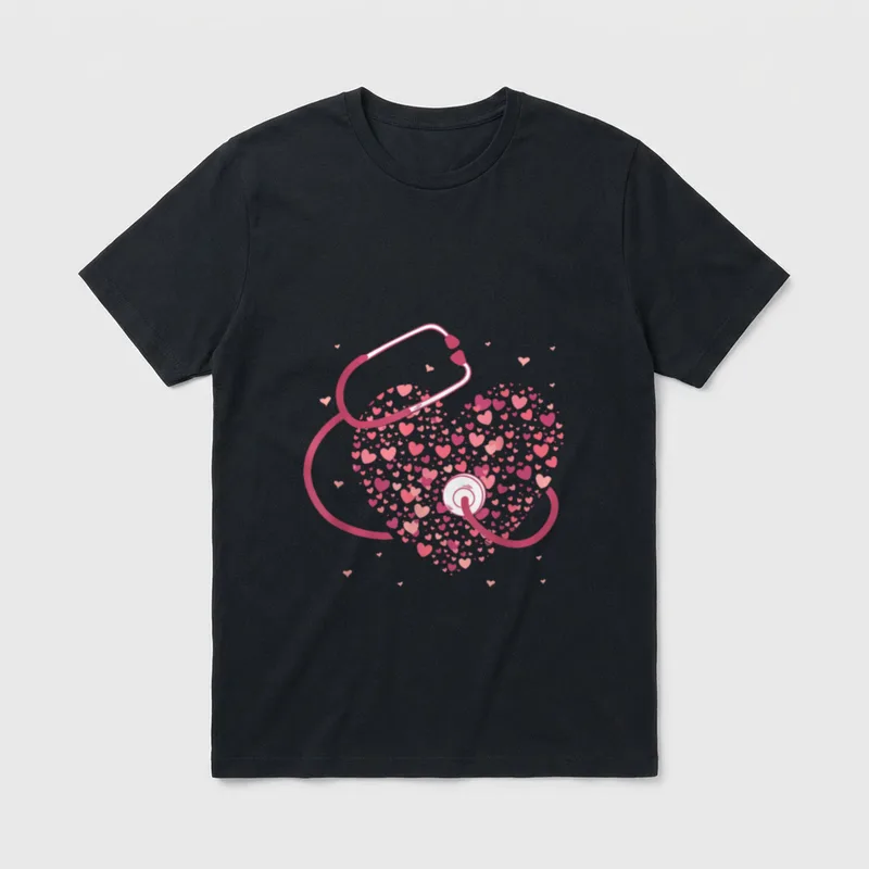 Hospital Medical Nurse Nursing T-Shirt – Classic T-Shirt in Black