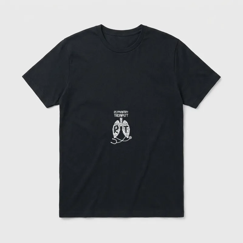 Respiratory Therapist RT Nurse T-Shirt – Classic T-Shirt in Black