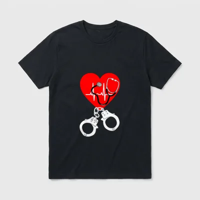 Correctional Nurse Features T-Shirt – Classic T-Shirt in Black