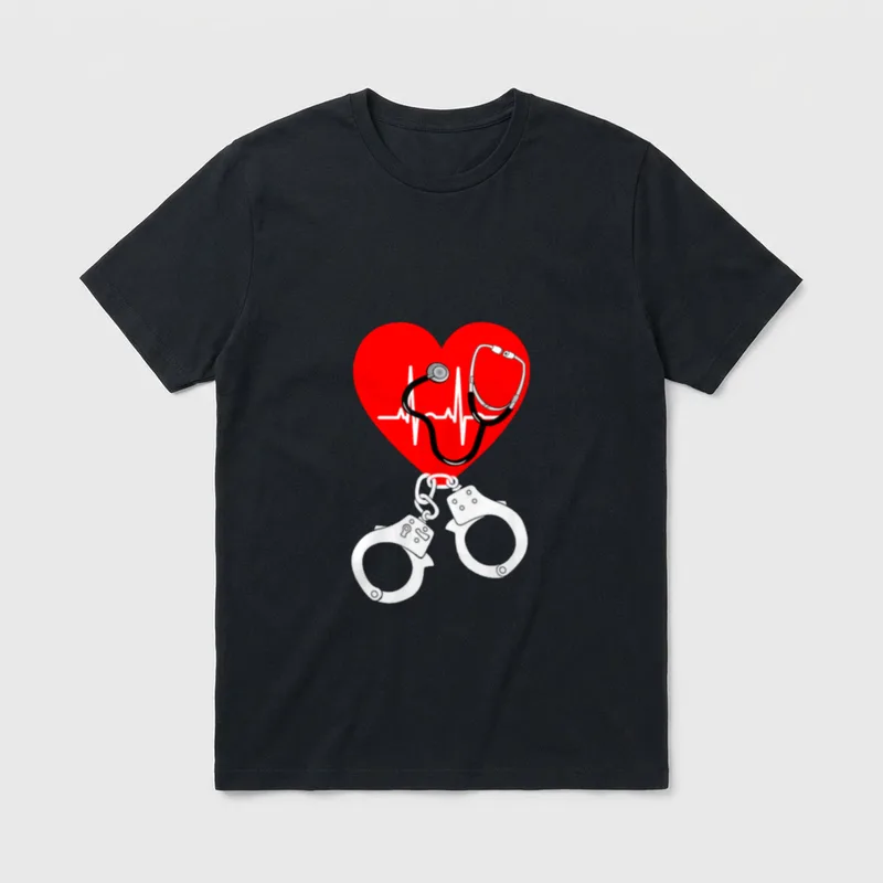 Correctional Nurse Features T-Shirt – Classic T-Shirt in Black