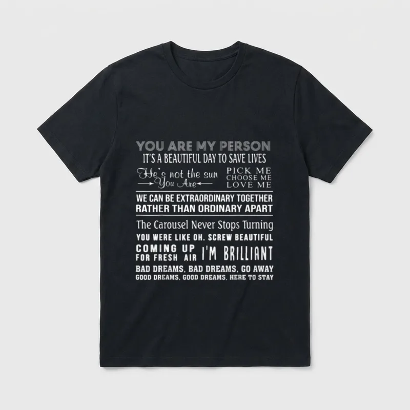 Grey Nurse Doctor It's a Beautiful T-Shirt – Classic T-Shirt in Black