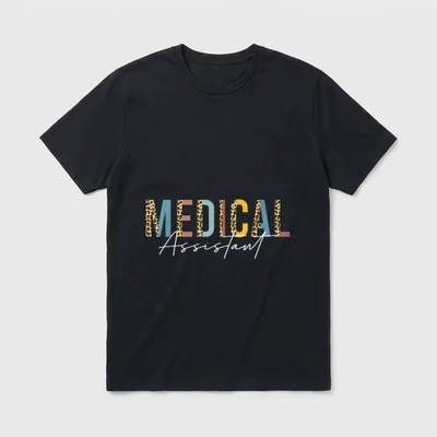 Medical Assistant MA CMA Nurse Nursing T-Shirt – Classic T-Shirt in Black
