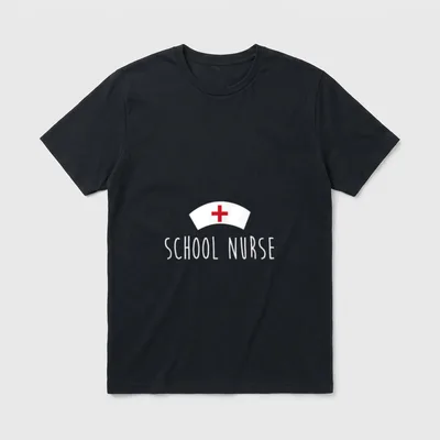 School Nurse Nursing Week Medical T-Shirt – Classic T-Shirt in Black