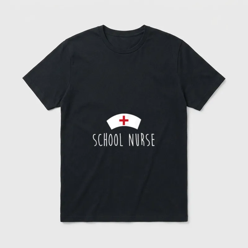 School Nurse Nursing Week Medical T-Shirt – Classic T-Shirt in Black