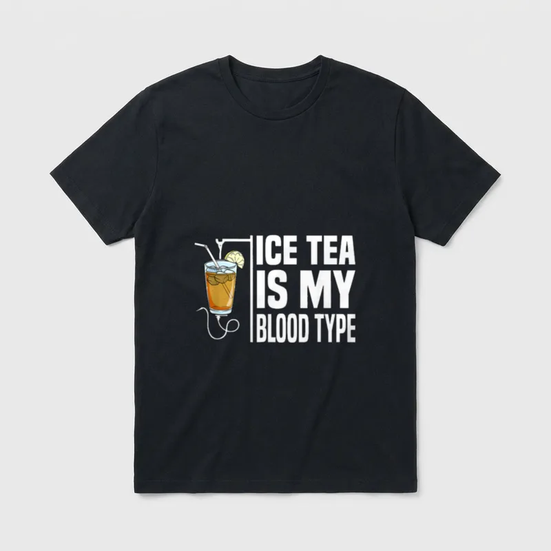 Ice Tea I Iced Nurse Lover T-Shirt – Classic T-Shirt in Black