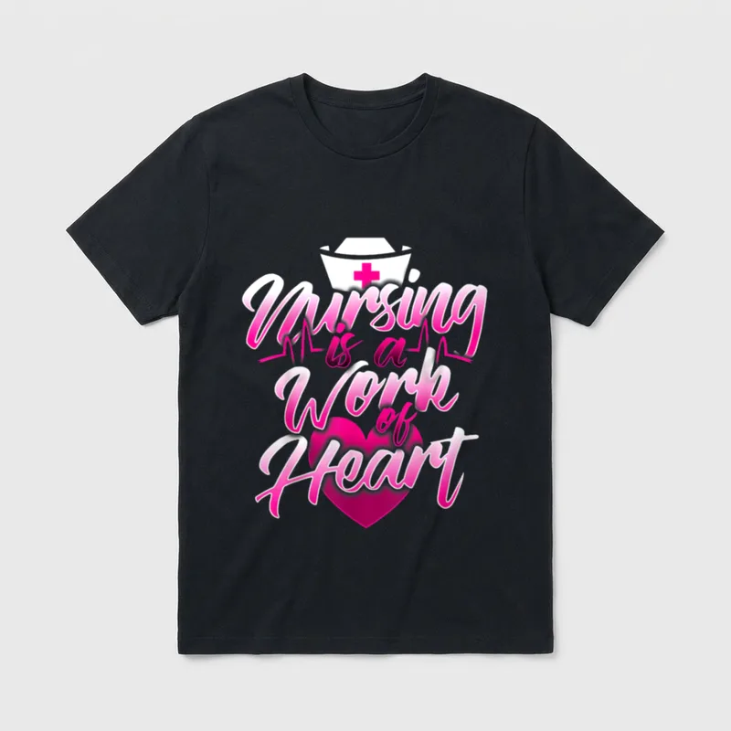 Great RN CNA LPN Saying Nurse T-Shirt – Classic T-Shirt in Black