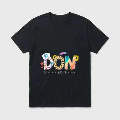 Director of Nursing Nurse T-Shirt – Classic T-Shirt in Black