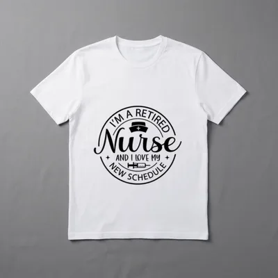 Retired Nurse Nursing Retirements My New T-Shirt – Classic T-Shirt in Black