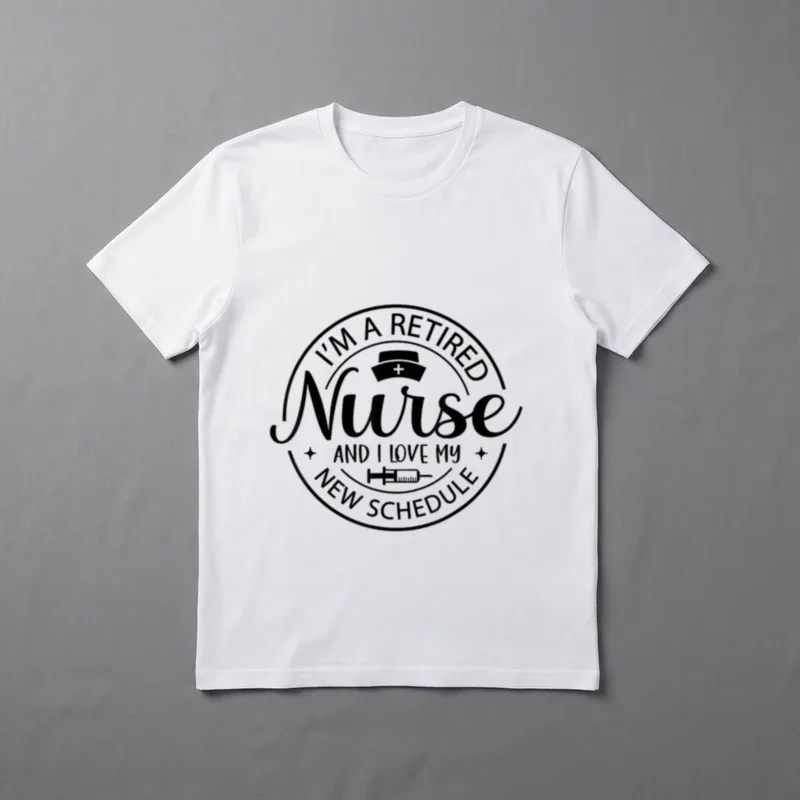 Retired Nurse Nursing Retirements My New T-Shirt – Classic T-Shirt in Black