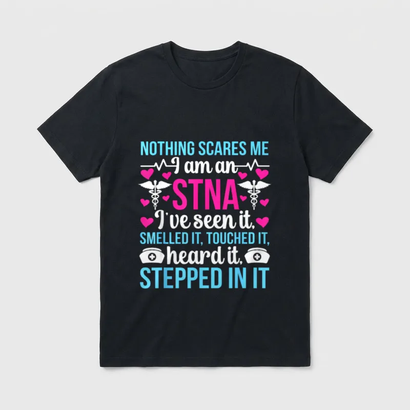 I'm an STNA State Tested Nursing T-Shirt – Classic T-Shirt in Black
