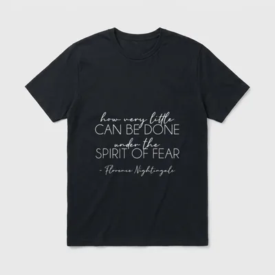 History Month Nurse Florence Nightingale T-Shirt – Classic T-Shirt in Black