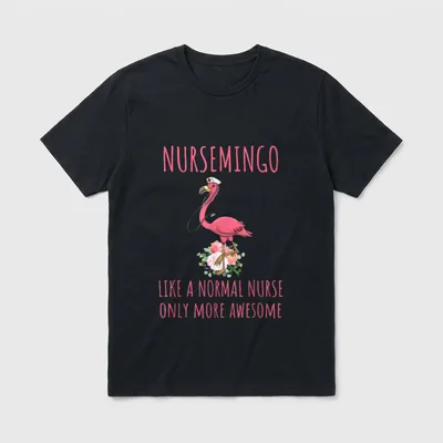 Nursemingo Like a Normal Nurse Only T-Shirt – Classic T-Shirt in Black
