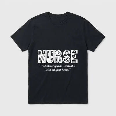 RN LVN NP Nurse Practitione Cool T-Shirt – Classic T-Shirt in Black