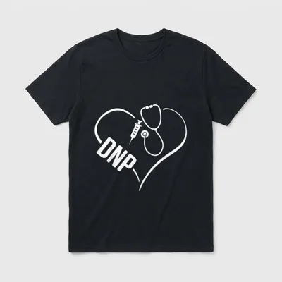 DNP Doctor of Nursing Practice RN T-Shirt – Classic T-Shirt in Black