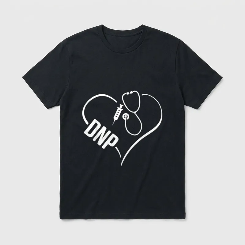 DNP Doctor of Nursing Practice RN T-Shirt – Classic T-Shirt in Black