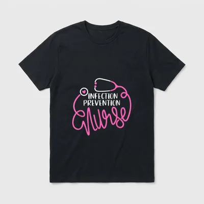 Infection Prevention Nurse Epidemiology Nursing T-Shirt – Classic T-Shirt in Black