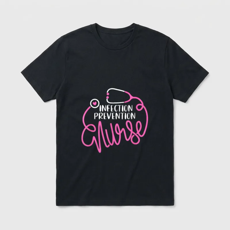 Infection Prevention Nurse Epidemiology Nursing T-Shirt – Classic T-Shirt in Black