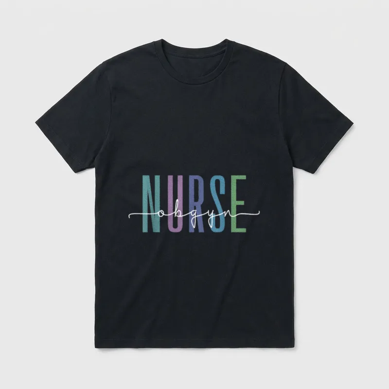OBGYN Nurse Practitioner Nursing Obstetrics T-Shirt – Classic T-Shirt in Black