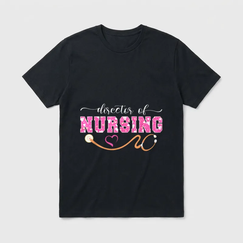 Director of Nursing Nurse Whether T-Shirt – Classic T-Shirt in Black