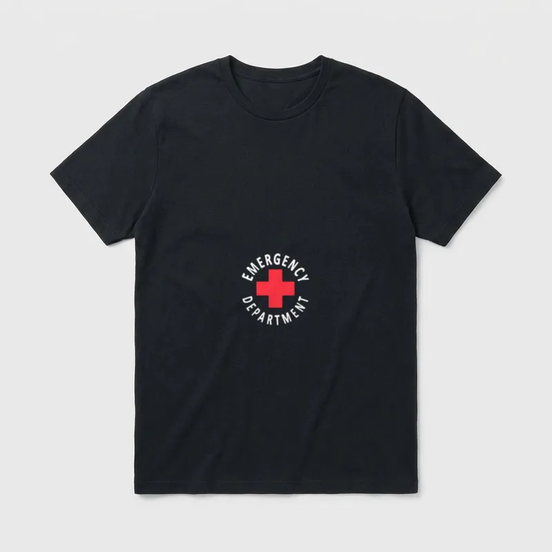 Emergency Department Room Healthcare Nursing Nurse T-Shirt – Classic T-Shirt in Black