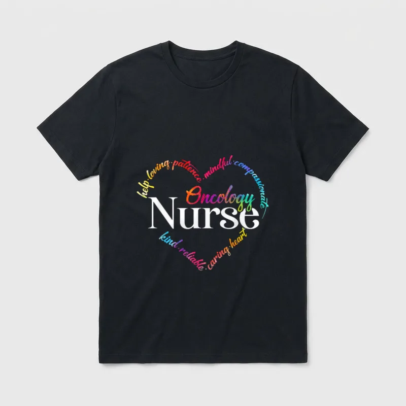 Oncology Nurse OCN Nursing Oncologist Assistant T-Shirt – Classic T-Shirt in Black