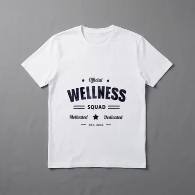 E Crew Health Trainer Coach Nurse T-Shirt – Official WELLNESS SQUAD Motivated Dedicated EST. 2023 – Classic T-Shirt in Black