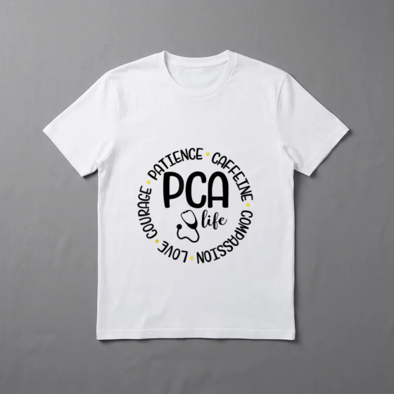 PCA Nurse Appreciation Nursing Graduation Medical T-Shirt – Classic T-Shirt in Black