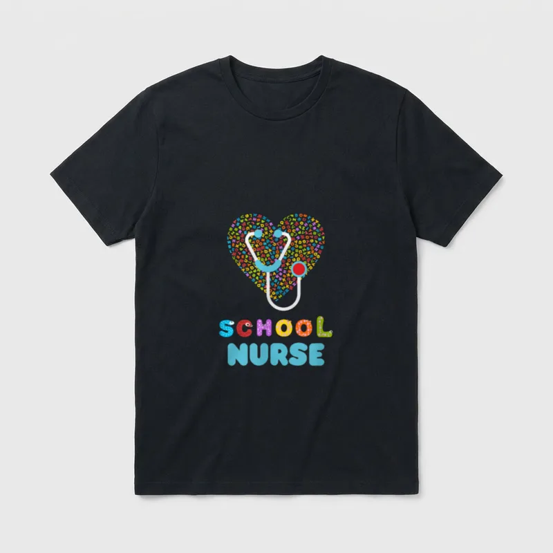 School Nurse Appreciation Nursing T-Shirt – Classic T-Shirt in Black