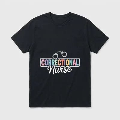 Correctional Nurse Jail Corrections T-Shirt – Classic T-Shirt in Black