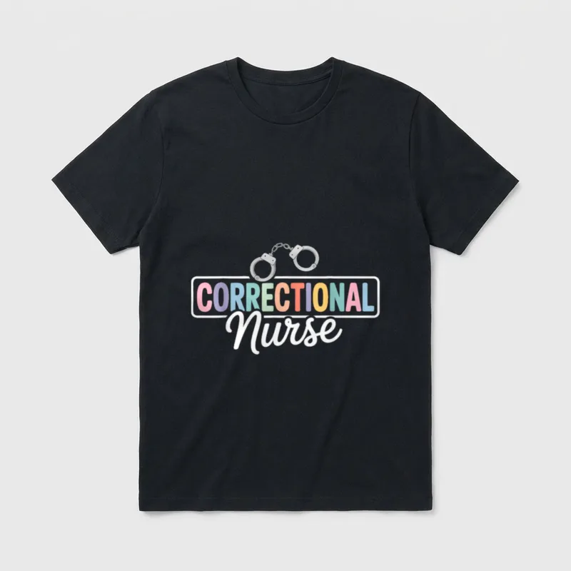 Correctional Nurse Jail Corrections T-Shirt – Classic T-Shirt in Black