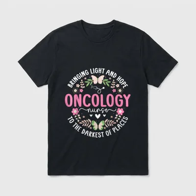 Oncology Nurse Appreciation Nursing T-Shirt – Classic T-Shirt in Black