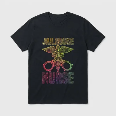 Correctional Nurse Jailhouse T-Shirt – Classic T-Shirt in Black