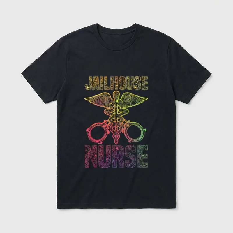 Correctional Nurse Jailhouse T-Shirt – Classic T-Shirt in Black