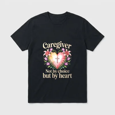 Not Choice But Heart Proud Nurse T-Shirt – Classic T-Shirt in Black