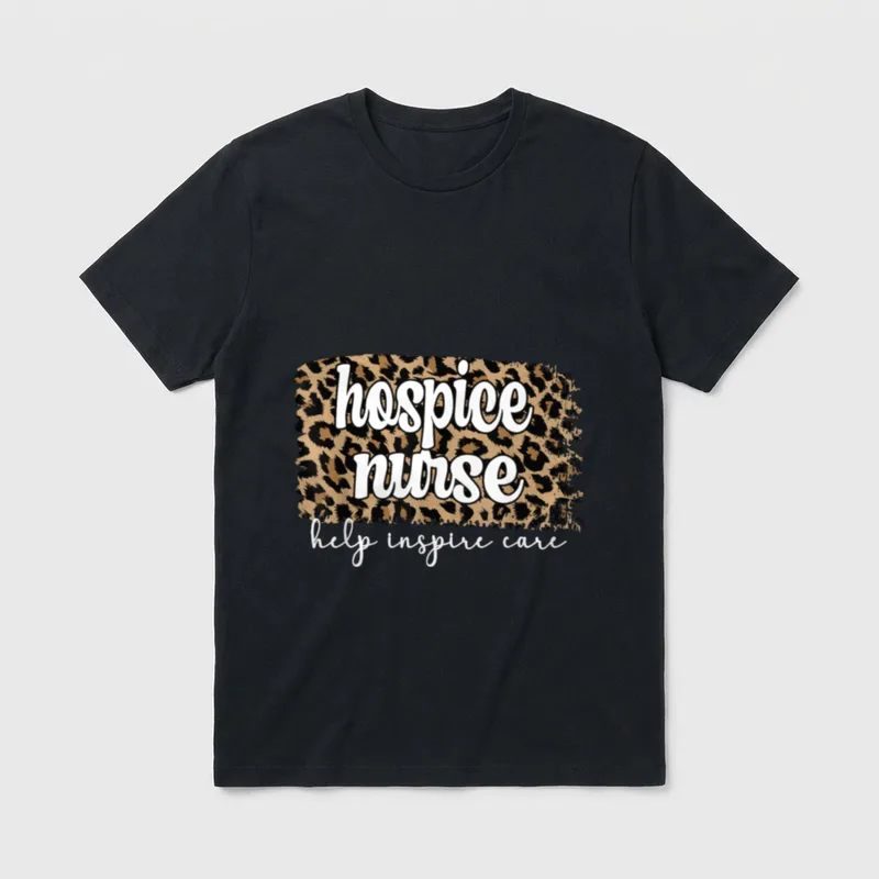 Hospice Nurse Appreciation Nursing T-Shirt – Classic T-Shirt in Black