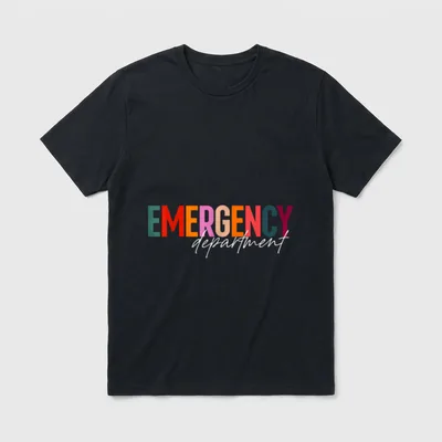 Emergency Room Room Healthcare Nursing Nurse T-Shirt – Classic T-Shirt in Black