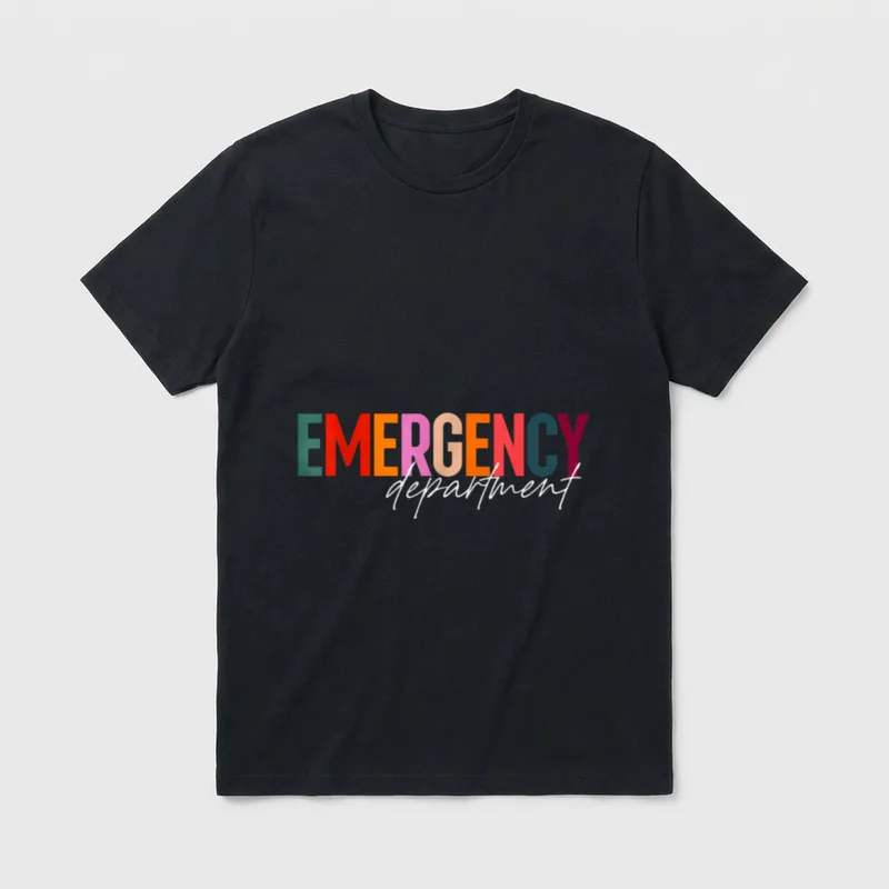 Emergency Room Room Healthcare Nursing Nurse T-Shirt – Classic T-Shirt in Black