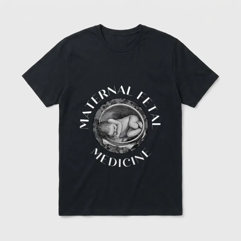 Anatomy Maternal Fetal Medicine MFM Nurse T-Shirt – Classic T-Shirt in Black